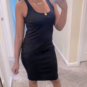 black dress